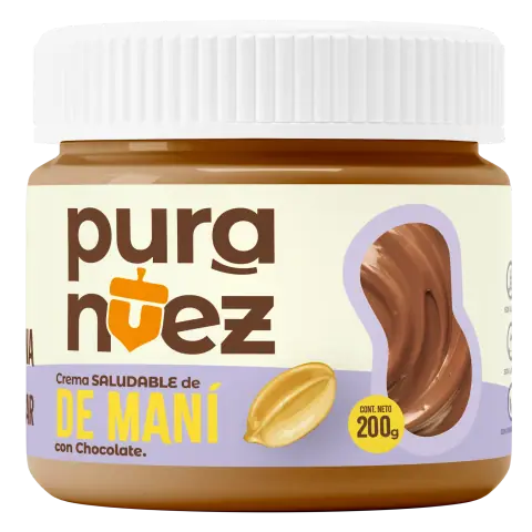 Crema de Maní con Chocolate